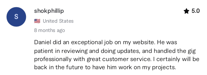 Client Review